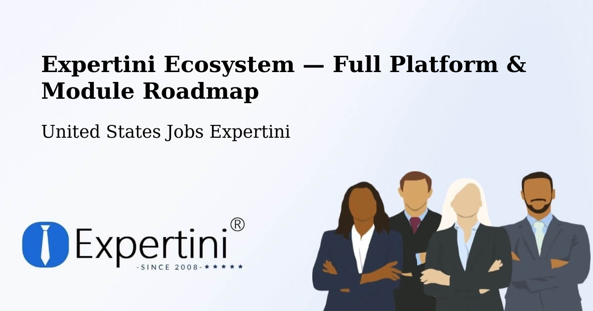 Expertini Ecosystem — Full Platform & Module Roadmap – Boulder