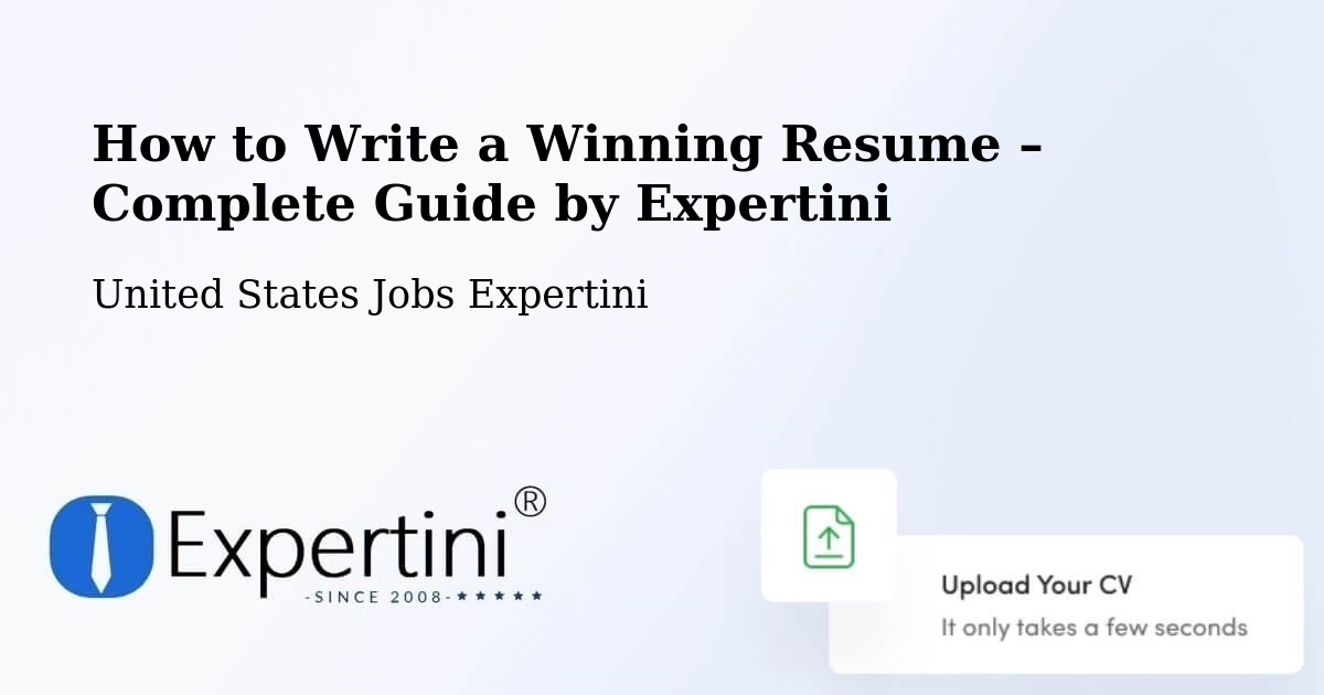 Resume Writing Guide for Job Seekers – Boulder - Boulder, United States Jobs Expertini